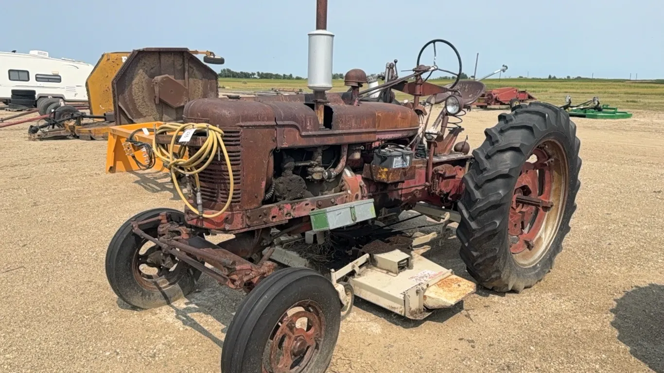 ID 4326 Farm-All Tractor w/Woods 306 Mower