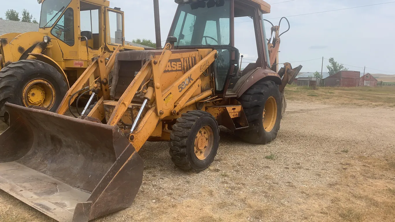 Case 580 Backhoe