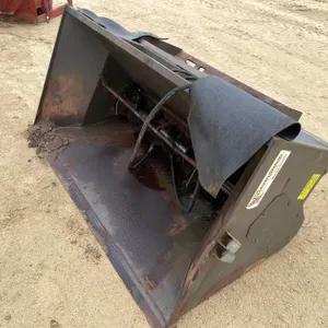 Wood Chuck Bedding Spreader Bucket Attachment