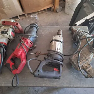 Assorted Drills and Reciprocating Saw