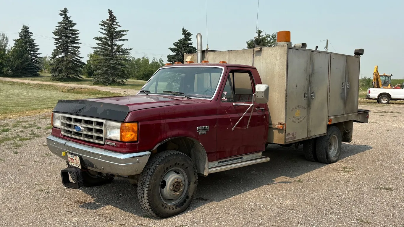 1991 FORD F-350 SERVICE TRUCK DIESEL