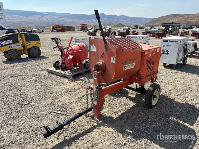 2022 Crown 6SR 6 cft Portable Concrete Mixer