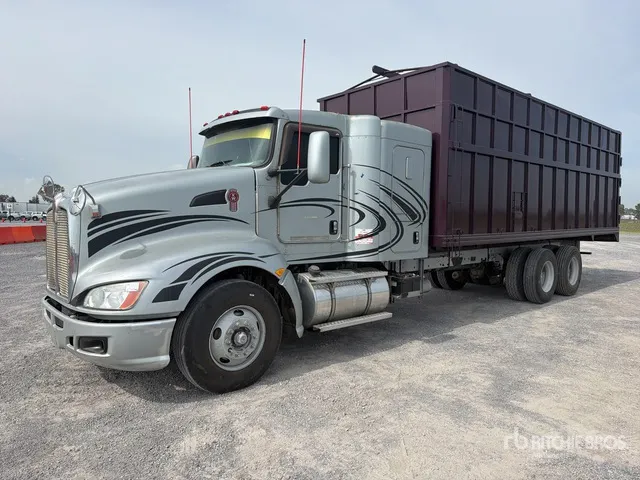 2016 Kenworth T660 6x4 Sleeper Camion con Plataforma / Flatbed Truck