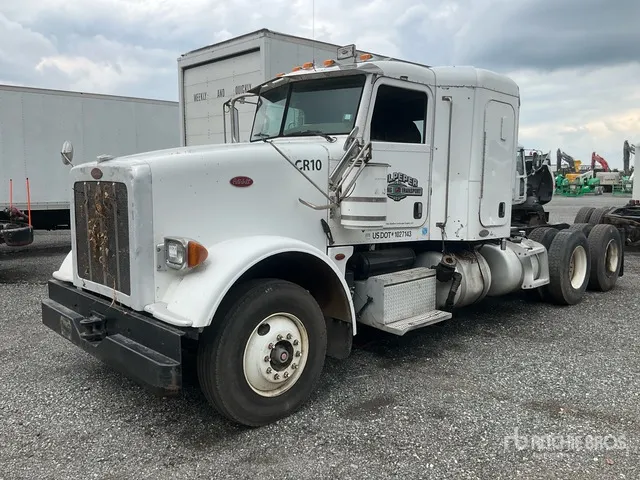 2008 Peterbilt 367 6x4 T/A Sleeper Truck Tractor (Inoperable)