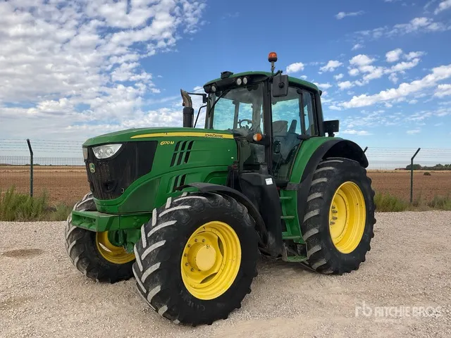 2013 John Deere 6170M 4WD Tractor