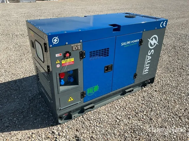 2026 Salini VG-R30 37.5 kVA Skid-Mounted Generator Set (Unused)