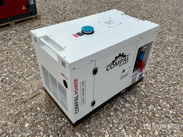 2025 Compal VG-R110 11 kVA Portable Generator Set (Unused)