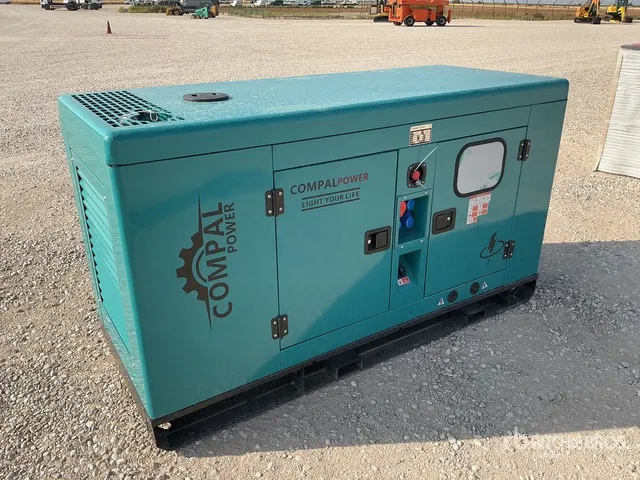 2026 Compal VG-R50 62 kVA Generator Set (Unused)