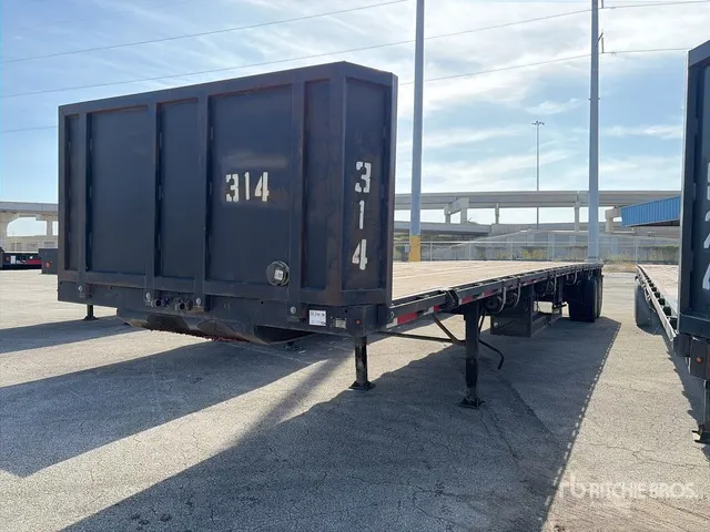 1998 Fruehauf 48 ft T/A Flatbed Trailer