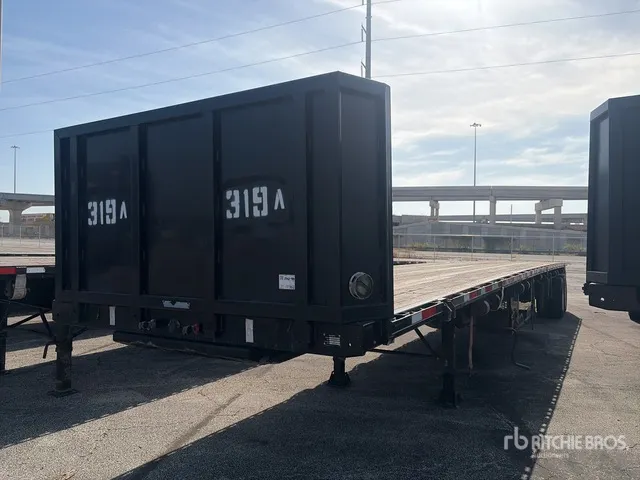 2007 Transcraft 48 ft T/A Flatbed Trailer