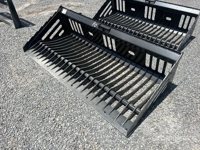 All-Star 80 in Rock Skid Steer Bucket (Unused)