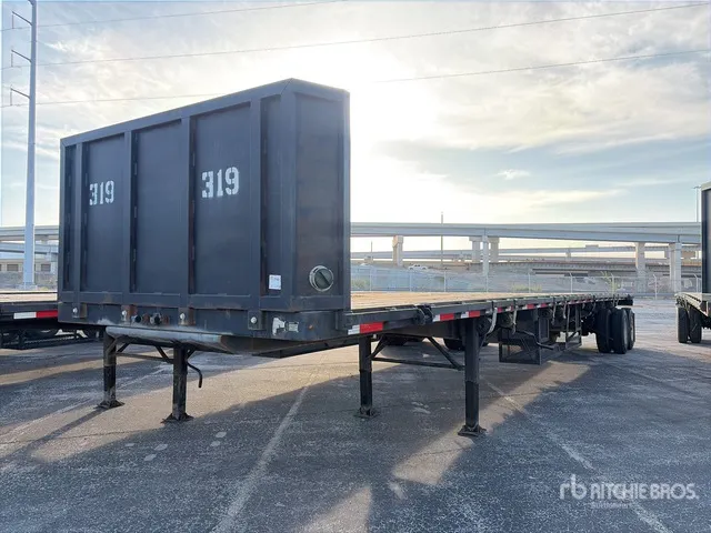 1998 Fruehauf 48 ft T/A Flatbed Trailer