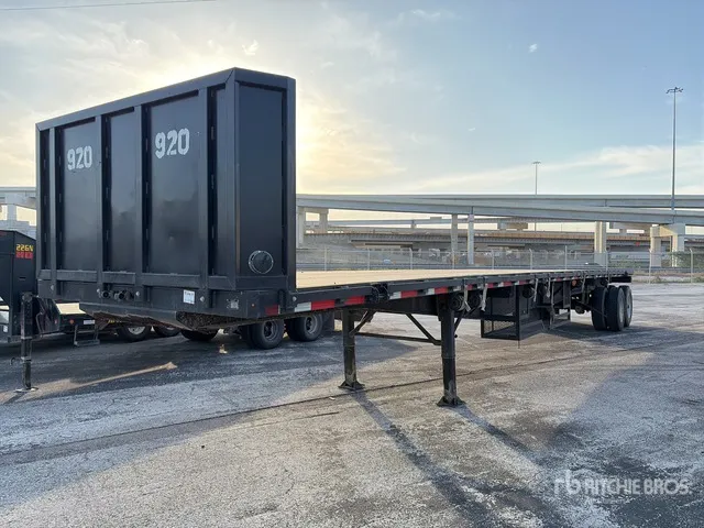 1998 Fruehauf 48 ft T/A Flatbed Trailer