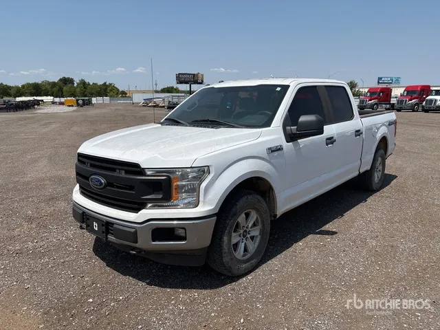 2018 Ford F-150 XL 4x4 Crew Cab Pickup
