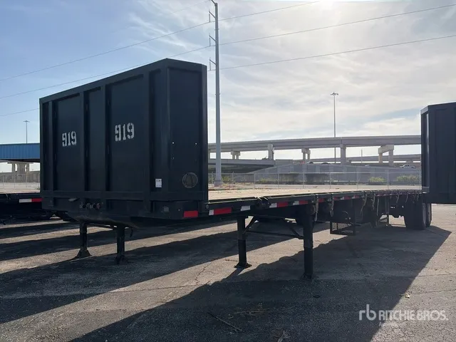 1998 Fruehauf 48 ft T/A Flatbed Trailer