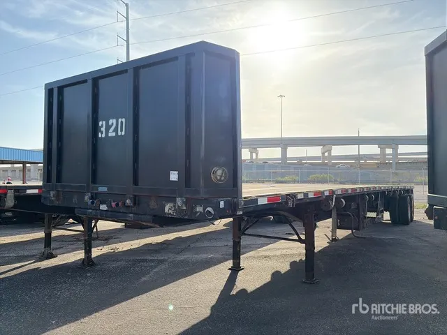 2007 Transcraft 48 ft T/A Flatbed Trailer