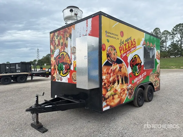 2025 Cargo United 14 ft T/A Food Concession Trailer