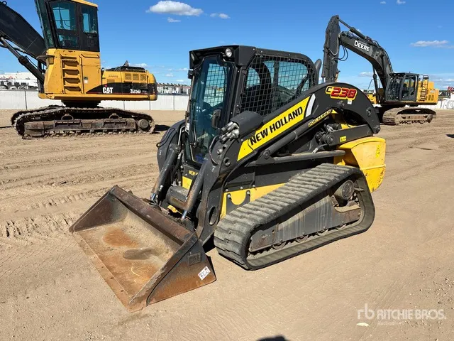 2015 New Holland C238 Two-Speed High Flow Compact Track Loader