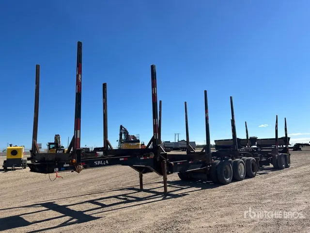 2005 Superior Super B-Train Lead Log Trailer
