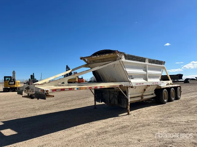 2002 Arnes 42 ft Tri/A Belly Dump Trailer