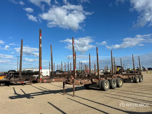 1997 Peerless Super B-Train Lead Log Trailer