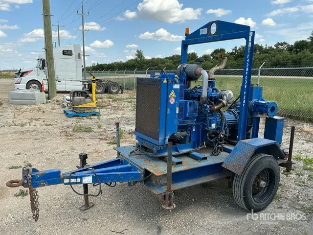 Thompson Trailer-Mounted Water Pump