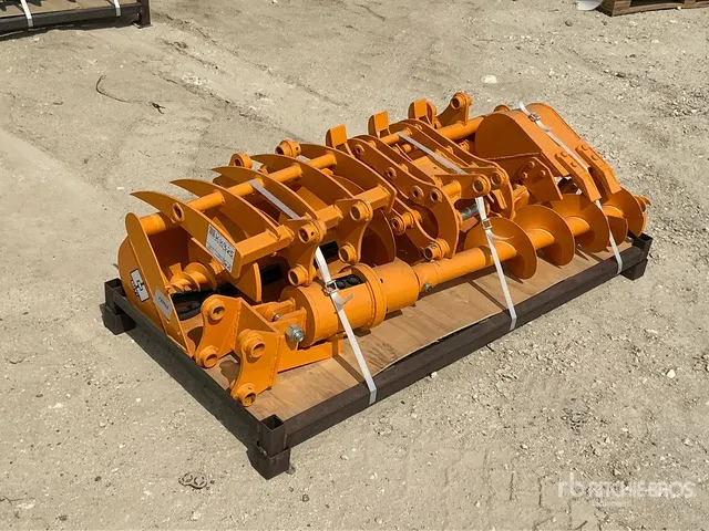 Quantity of (8) GIYI Mini Excavator Attachments - Fits Cat 301 mini excavators (Unused)