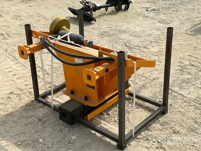 2026 GIYI GY-AD680 Skid Steer Post Driver (Unused)