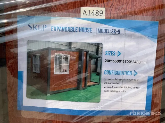 SKLP SK-9 Folding Storage Building (Unused)