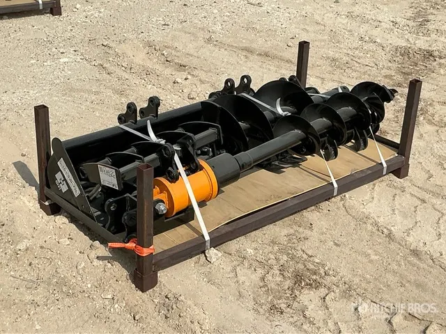 Quantity of (8) GIYI Mini Excavator Attachments (Unused)