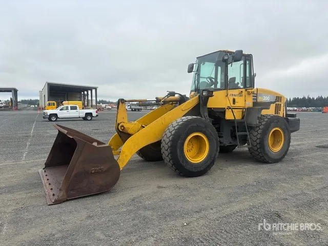 2005 Komatsu WA200-5 Wheel Loader (Inoperable)