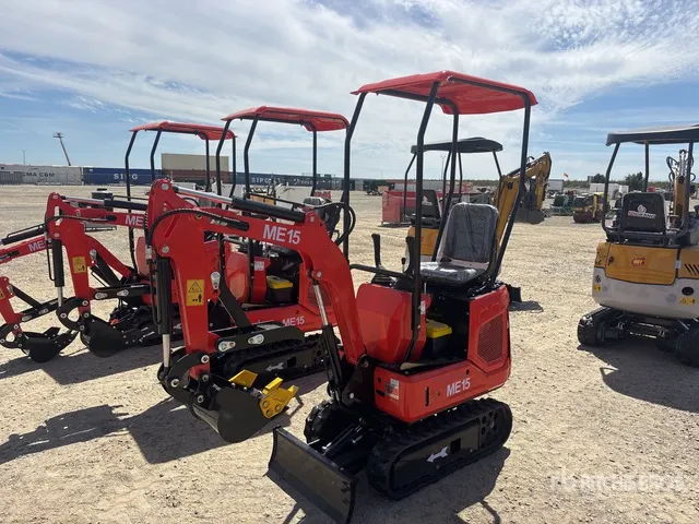 2026 ME15 Mini Excavator (Unused)