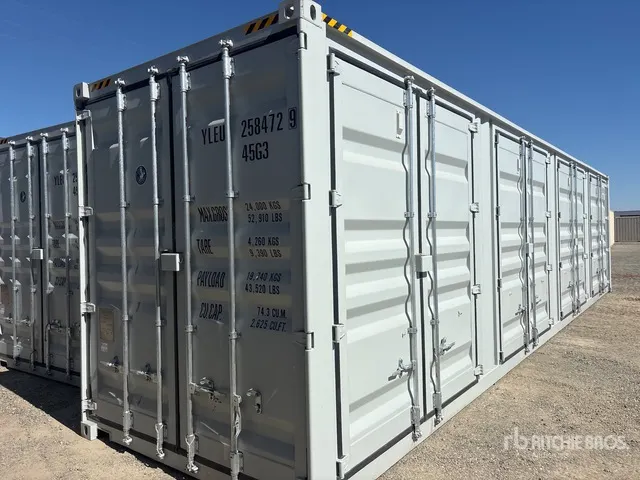 2026 40 ft High Cube Multi-Door Storage Container (Unused)