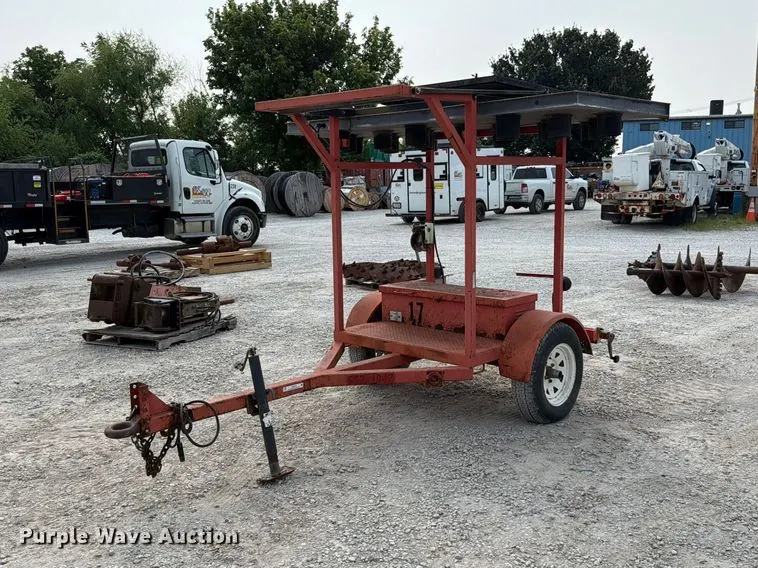 Arrow board trailer