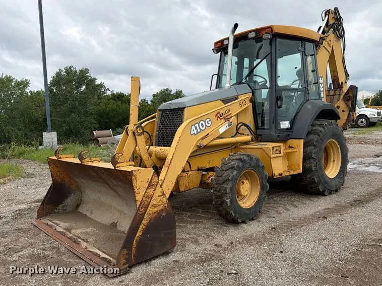 2002 John Deere 410G backhoe