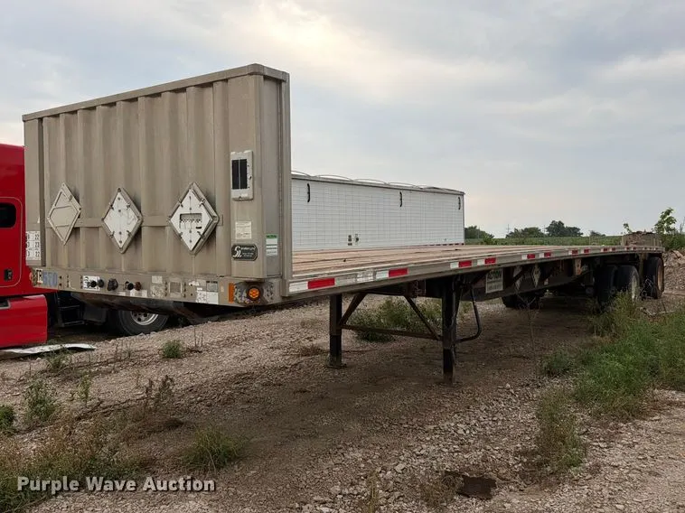 2007 Fontaine Trailer Co. 1FTW-7-8048WSAWK flatbed trailer