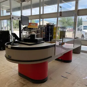 Bel-Par Checkout Counter w/ POS Equipment Counter Powers
 UNRESERVED