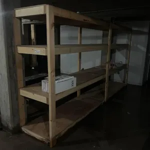 (2) (12'x6') Wooden Shelf
 UNRESERVED