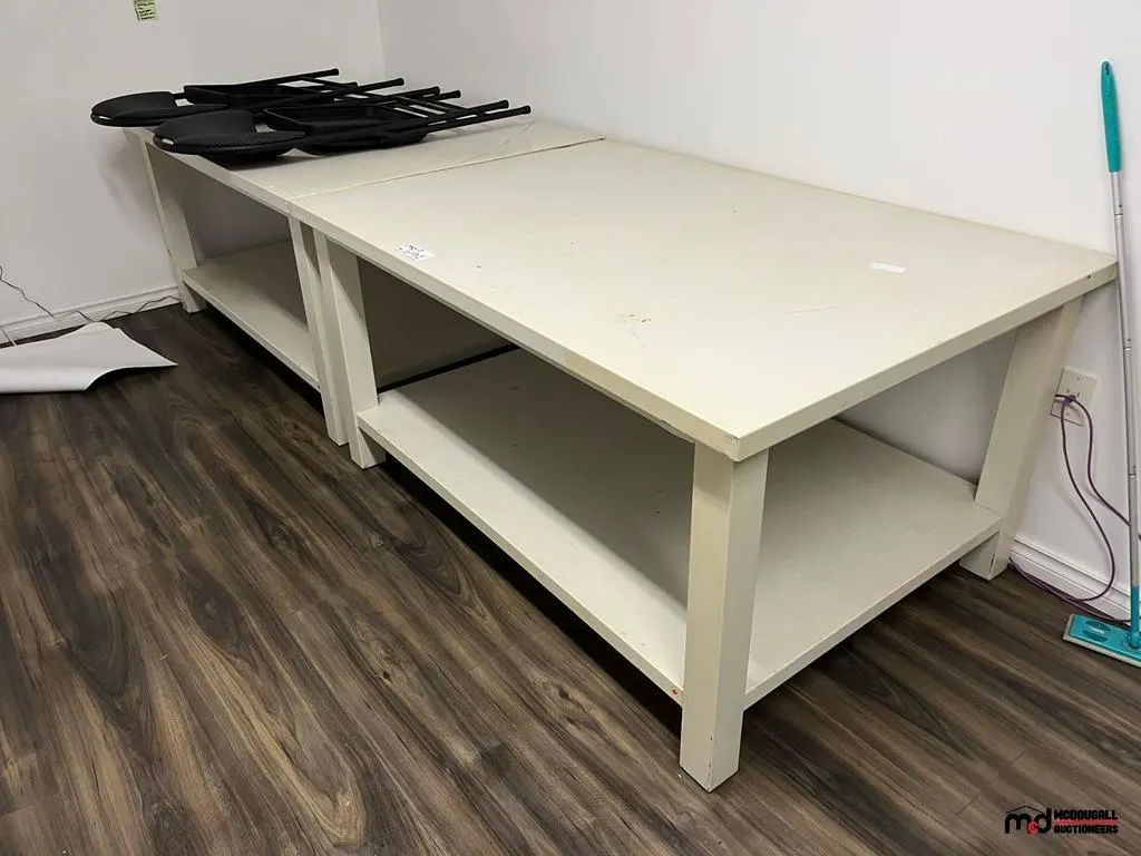 (2) White Tables w/ (2) Folding Chairs
UNRESERVED