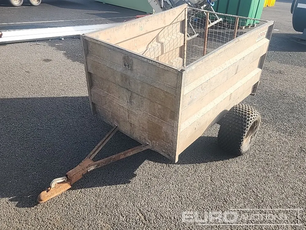 Single Axle Quad Trailer
