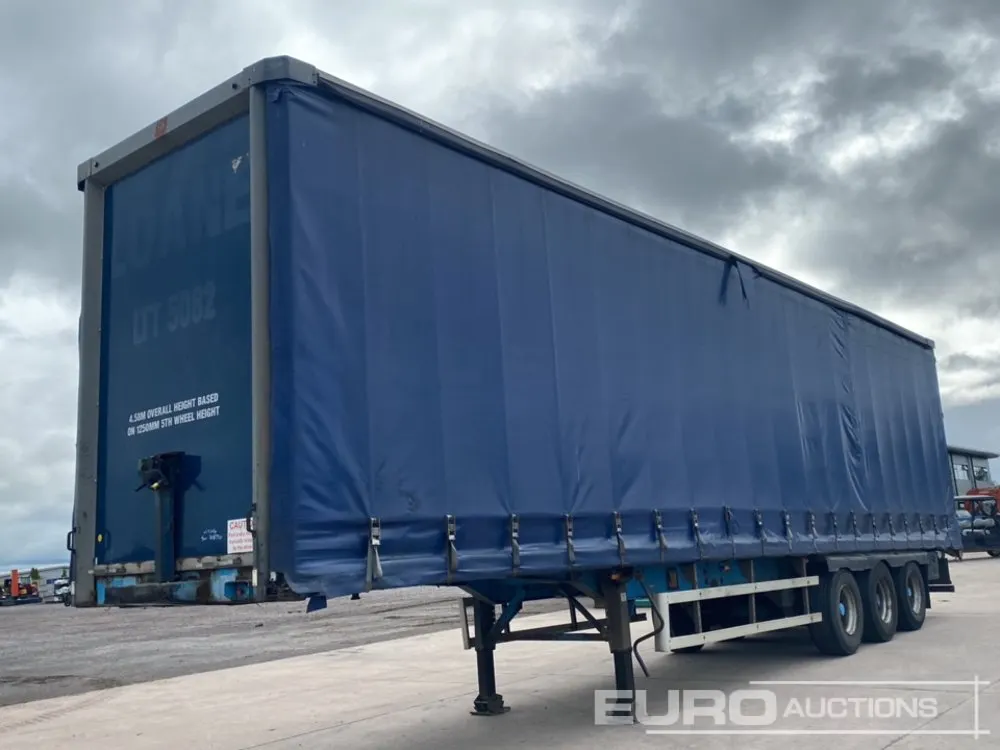 Lawrence David SDC 45' Tri Axle Curtainsider Trailer