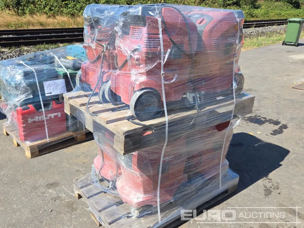 Pallet of Hilti Vacuum Cleaners