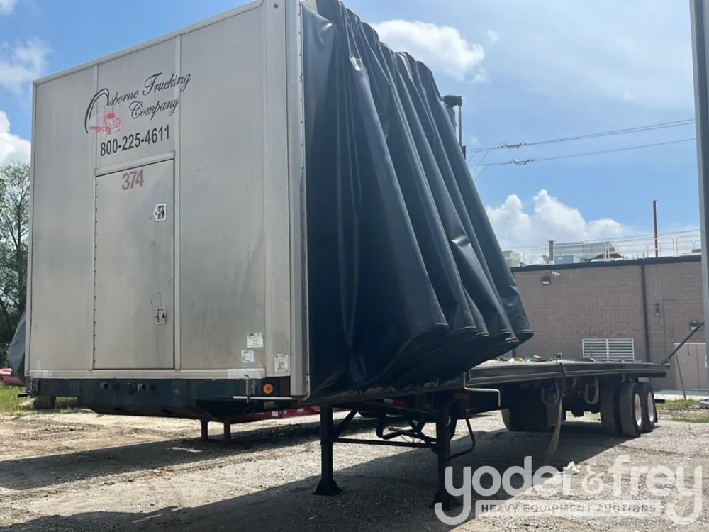 2007 Fontaine 48' Tandem Axle Conestoga Trailer