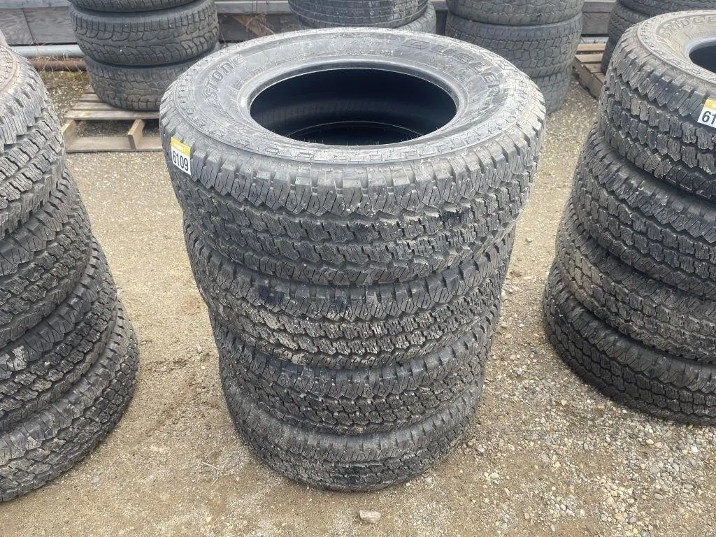 Four Bridgestone Tires - LT275/70R18