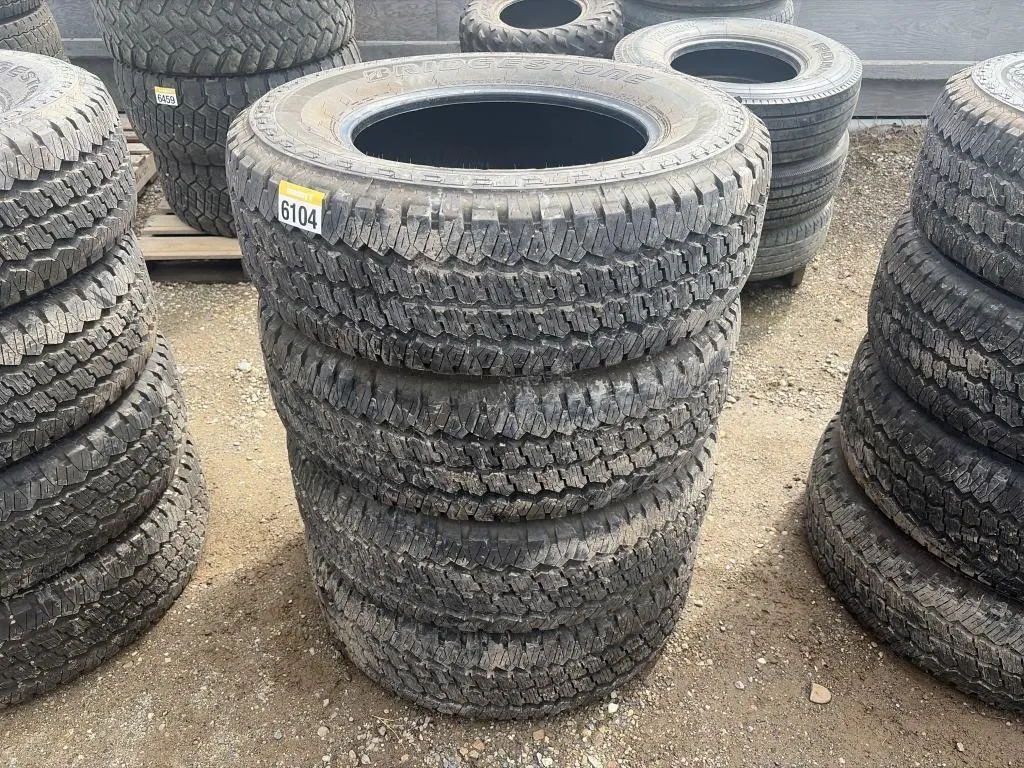 Four Bridgestone Tires - LT275/70R18
