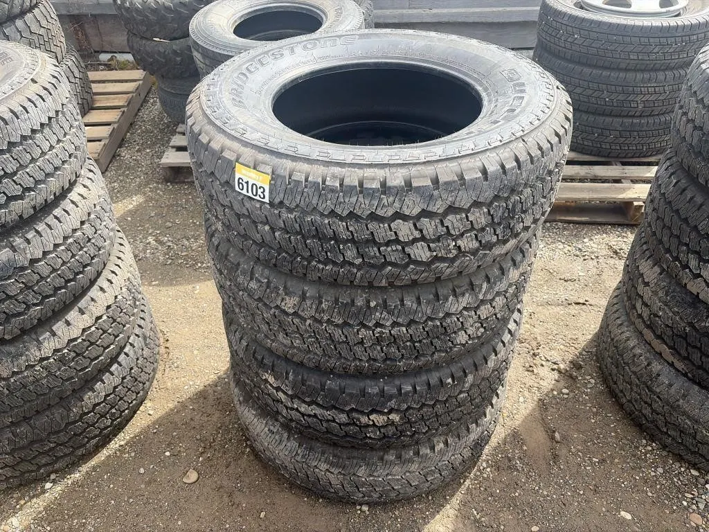 Four Bridgestone Tires - LT275/70R18