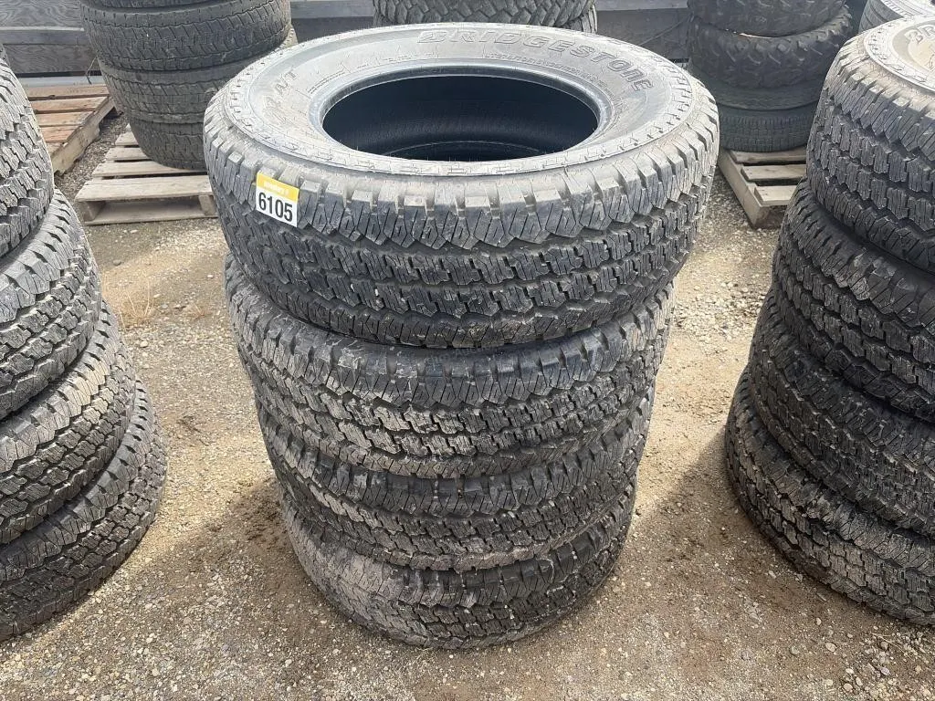 Four Bridgestone Tires - LT275/70R18