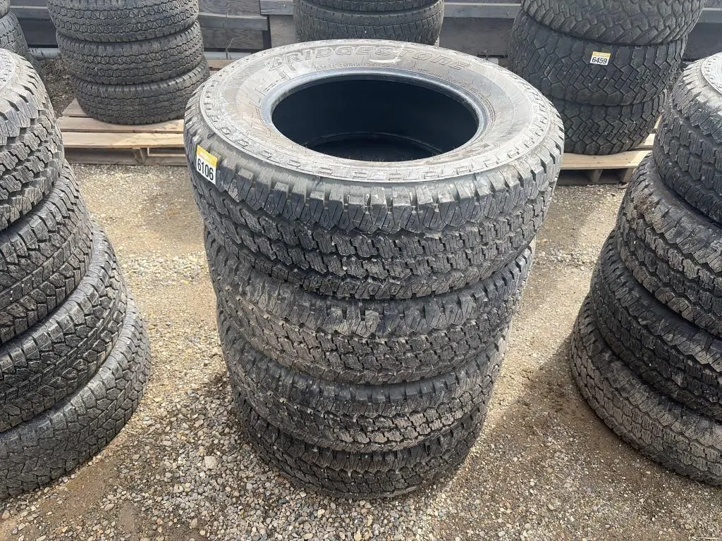 Four Bridgestone Tires - LT275/70R18
