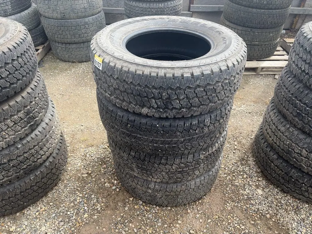 Four Bridgestone Tires - LT275/70R18