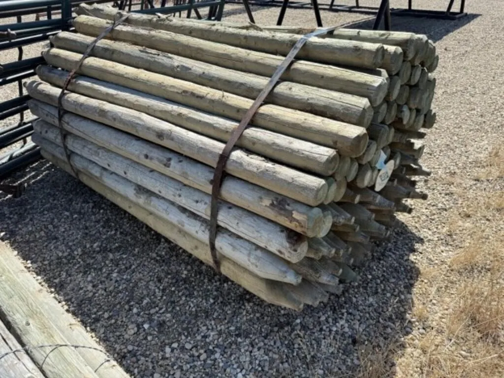 UNUSED 3" x 7' Fence Posts /EACH POST